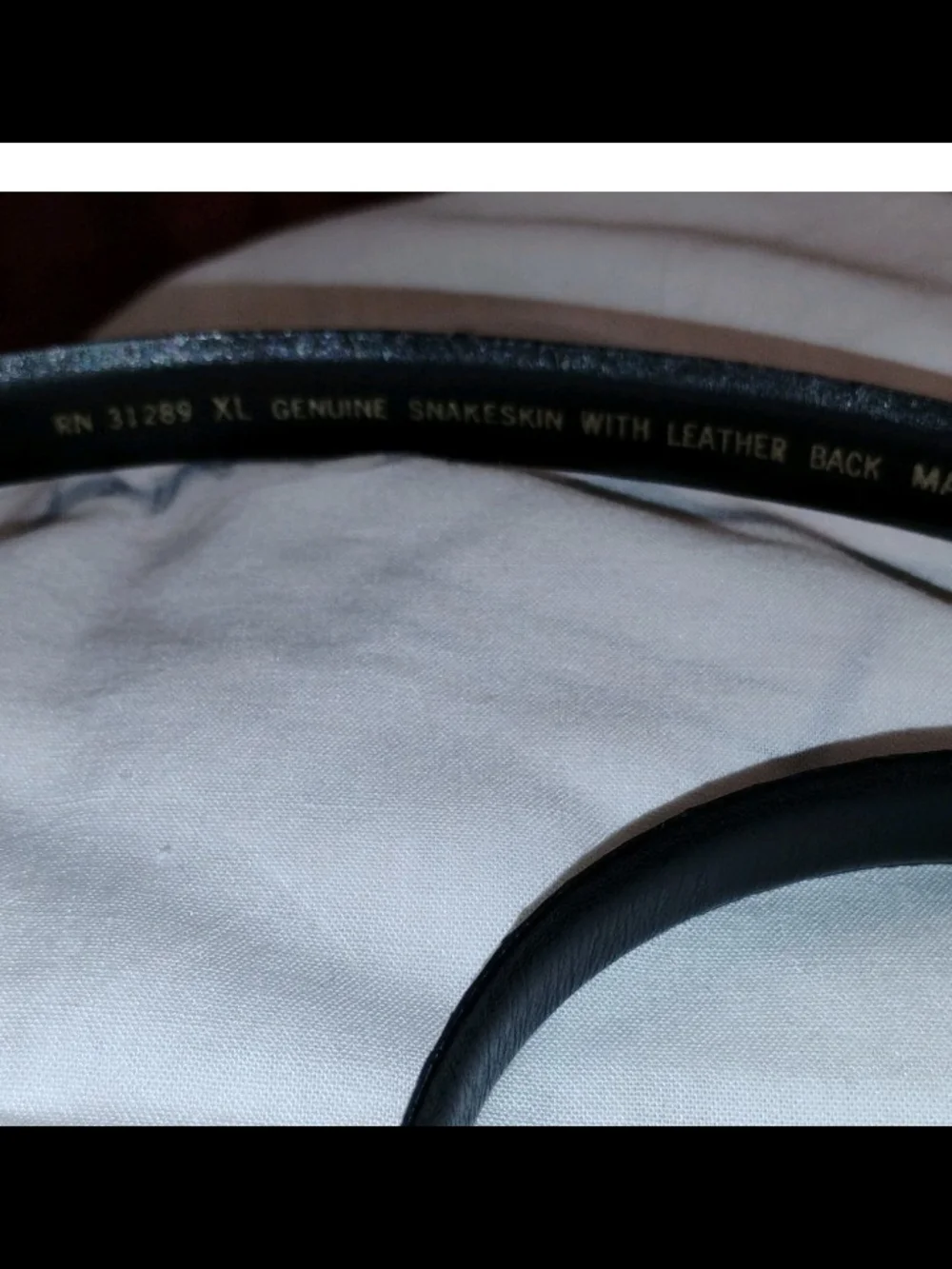 Men's Black Croc-Embossed Leather Belt Bag